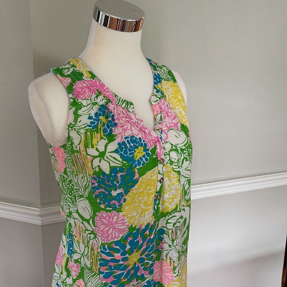 Lilly Pulitzer Sleeveless Essie Top Size S - Picture 3 of 7